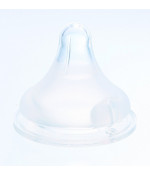 Pigeon Silicone Baby Bottle Nipples M Size, 2 pcs (3+)